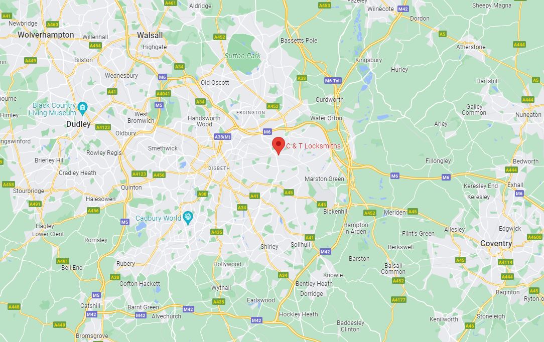 Birmingham Locksmith serving all the surrounding areas.